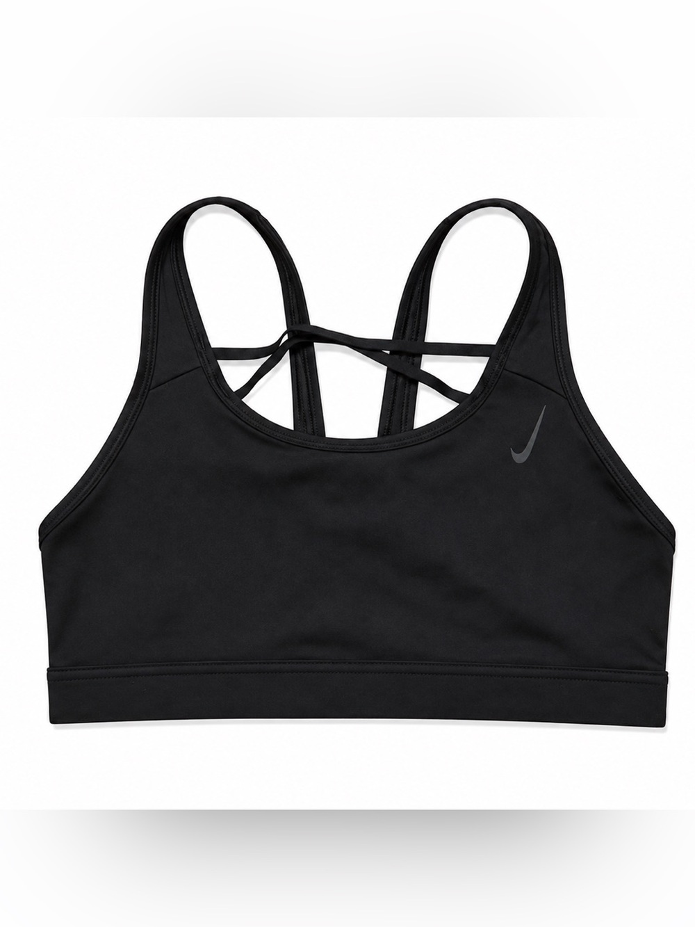 Nike Black Strappy Back Sports Bra
